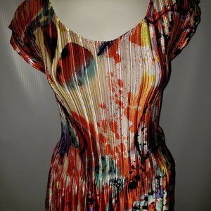 Women's  Milano Blouse Top Size Small Sleeveless
